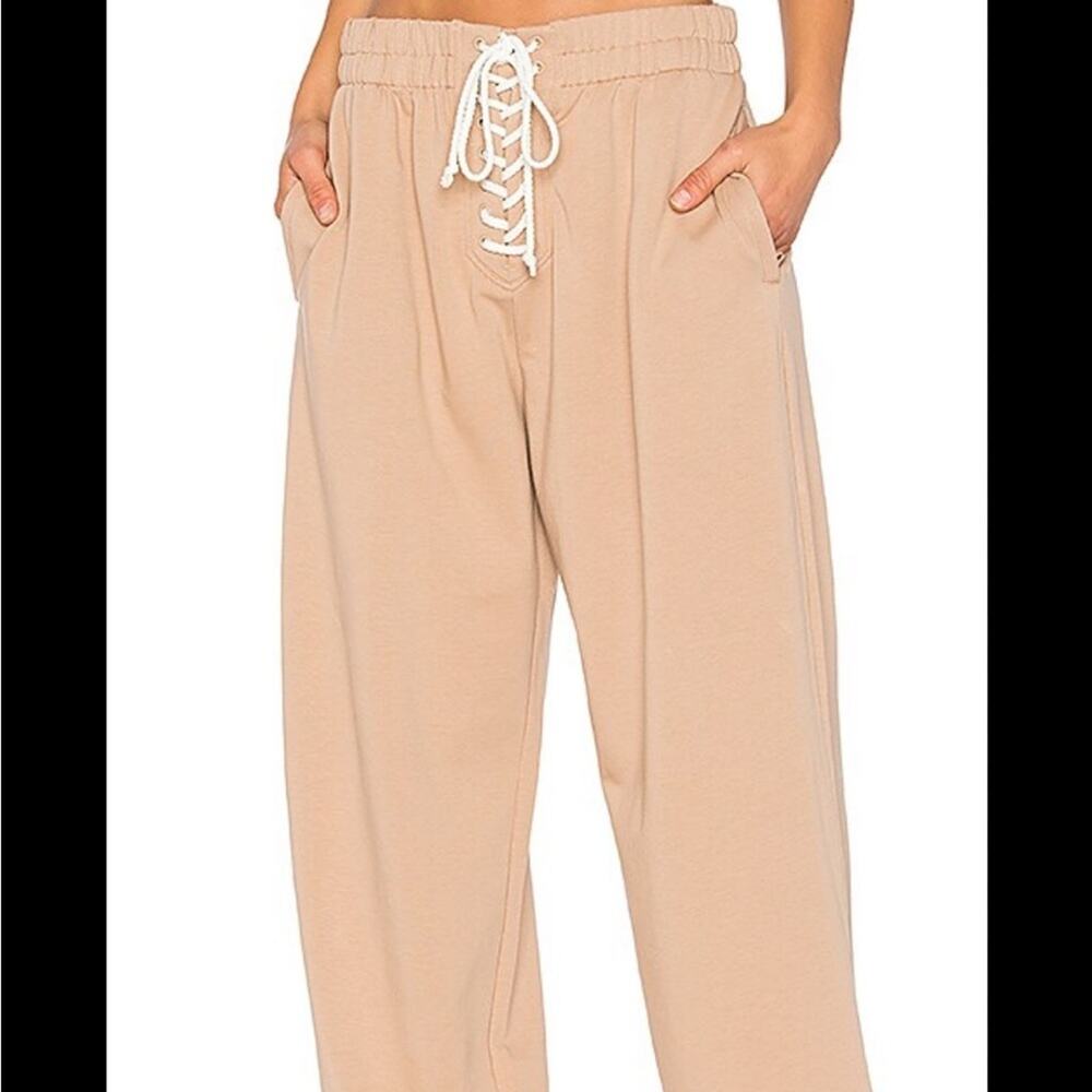 NWT Fenty x Puma Front Lace Sweatpants Vanilla Ice S